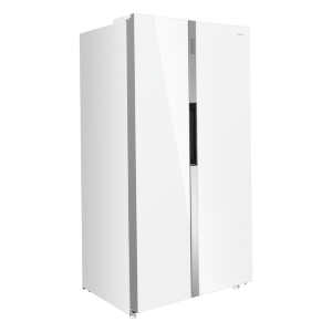Maunfeld MFF177NFW отделностоящий холодильник с морозильником Side by Side