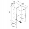 Liebherr CBNigb 4855 холодильник с морозильником снизу
