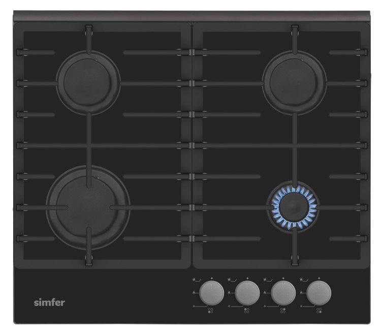 Simfer H60L41B511 газовая варочная панель