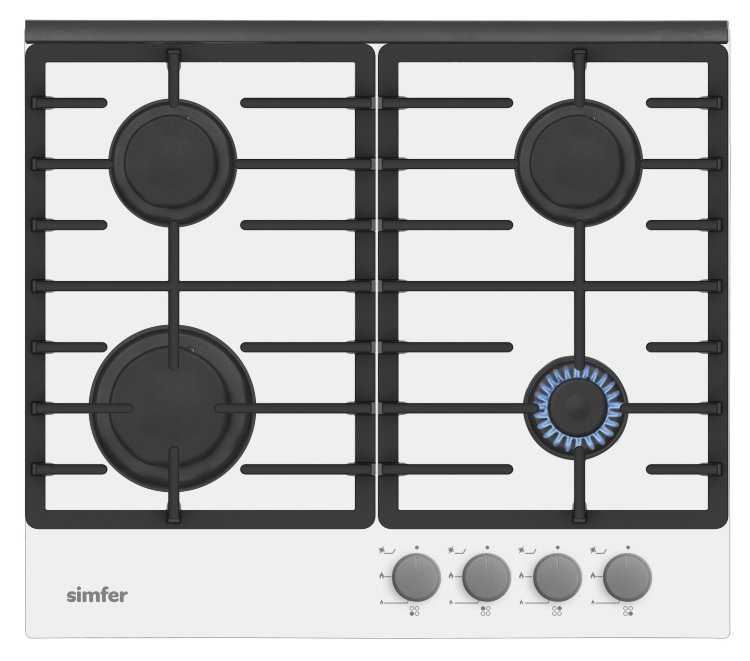 Simfer H60L41W511 газовая варочная поверхность