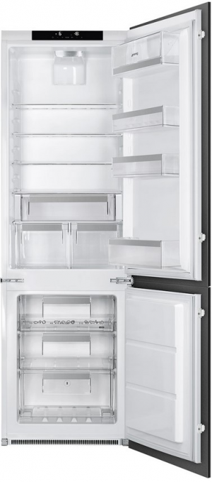 Smeg C8174N3E1 встраиваемый комбинированный холодильник