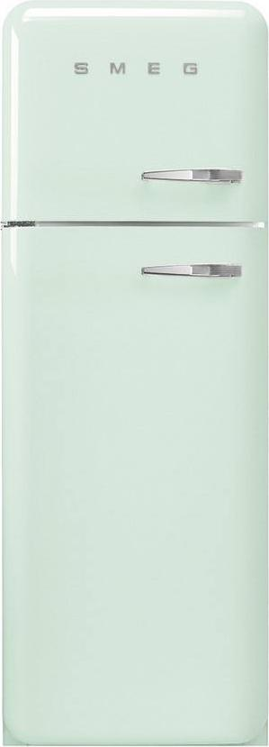 Smeg FAB30LPG5 отдельностоящий двухдверный холодильник стиль 50-х годов 60 см пастельный зеленый