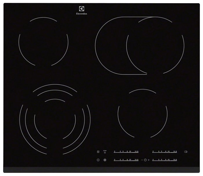 Electrolux EHF6547FOK электрическая варочная панель