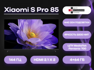 Xiaomi S Pro 85 телевизор