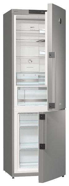 Gorenje NRK61JSY2X холодильник с морозильником