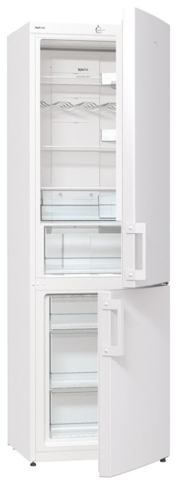 Gorenje NRK6191GW холодильник с морозильником