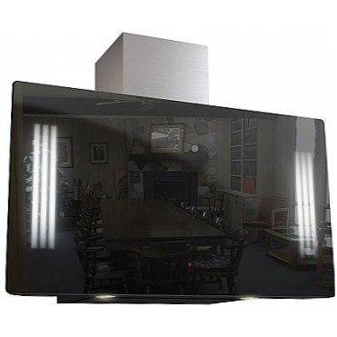 Krona steel NAOMI Silent mirror 900 black 5P-S  вытяжка кухонная