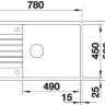 Blanco ZIA XL 6S Compact антрацит  523273 мойка