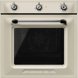 Smeg SF6905P1 многофункциональный духовой шкаф 60 см 6 функций кремовый