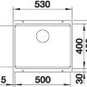 Blanco ETAGON 500-U антрацит 522227 мойка