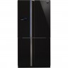 Sharp SJ-FS97VBK холодильник многодверный черный