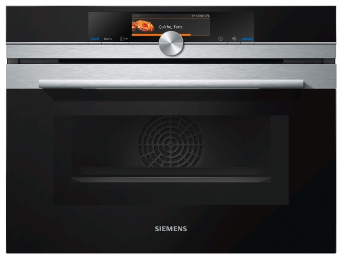 Siemens CM678G4S1 электрический духовой шкаф с функцией СВЧ