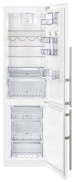 Electrolux EN93889MW холодильник с морозильником встраиваемый