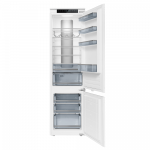 Maunfeld MBF19354NFWGR LUX встраиваемый холодильник