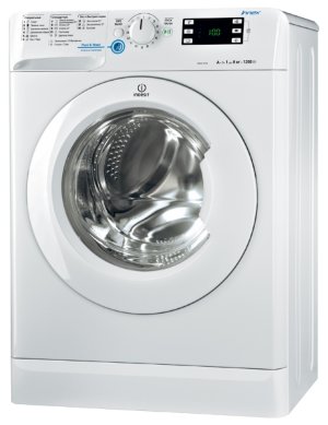 Indesit NWK 8128 L B отдельностоящая стиральная машина