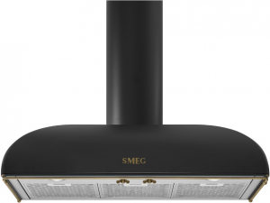 Smeg KS89AOE вытяжка настенная 90 см антрацит