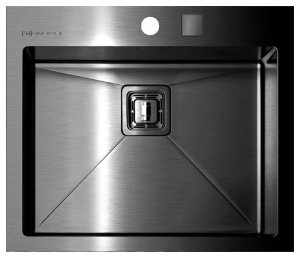 Omoikiri Akisame 59-GM нерж.сталь/вороненая сталь мойка