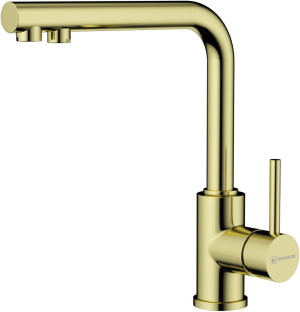 Omoikiri Nakagawa 2 Plus-LG латунь/светлое золото смеситель