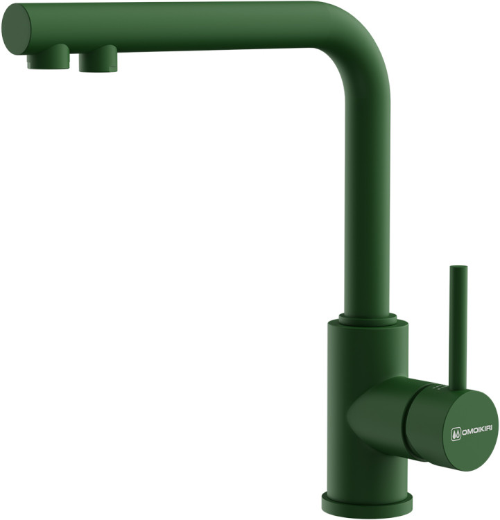 Omoikiri Nakagawa 2 Plus-RG латунь/royal green смеситель