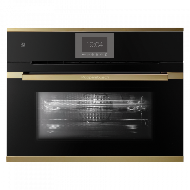 Kuppersbusch CBM 6550.0 S4 Gold компактный духовой шкаф с микроволнами