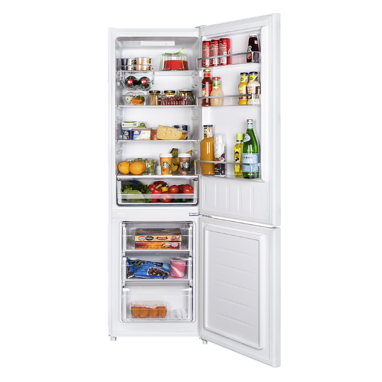 Maunfeld MFF176SFW отдельностоящий холодильник с морозильником