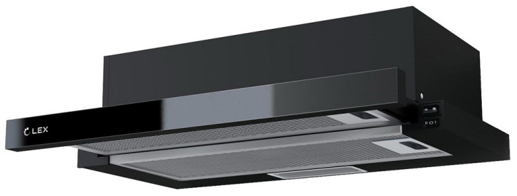 Lex HUBBLE 2M 600 BLACK вытяжка