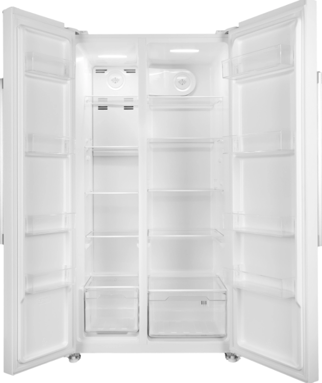 Hyundai CS55023F белый холодильник Side by Side