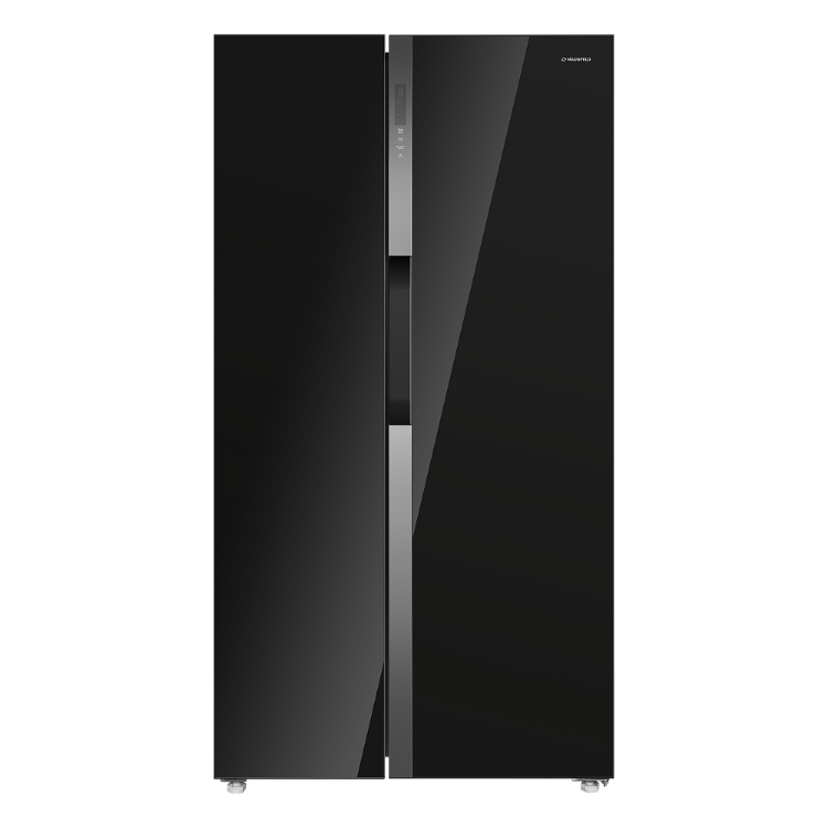 Maunfeld MFF177NFB отдельностоящий холодильник с морозильником Side by Side