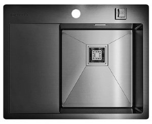 Omoikiri Akisame 65-GM-R нерж.сталь/вороненая сталь мойка