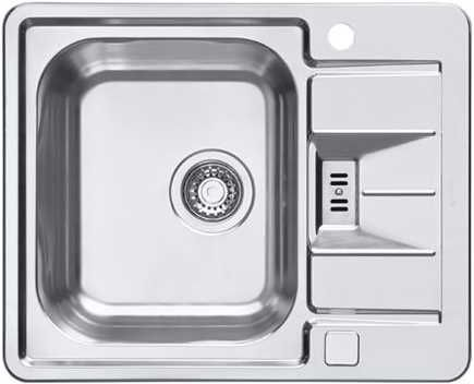 Alveus LINE MAXIM 60 FS SAT-90 615 X 505 LUX кухонная мойка