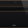 Smeg SO4604S4PNR компактный многофункциональный духовой шкаф комбинированный с паром