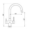 Longran LM2191 (SS) смеситель