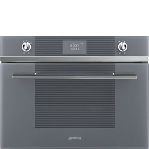 Smeg SF4102MCS электрический духовой шкаф с СВЧ