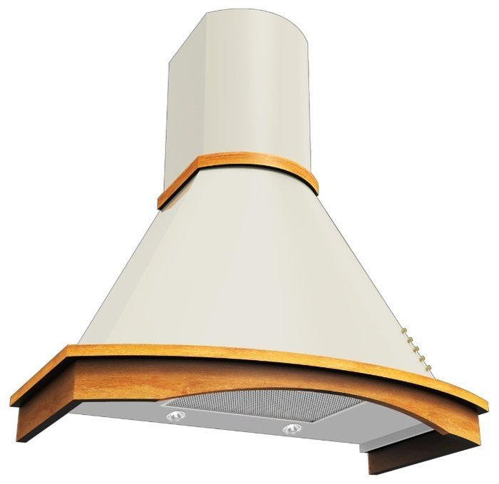 Konigin Lucyna Ivory 60 8B-LU160-0711 вытяжка настенная с багетом