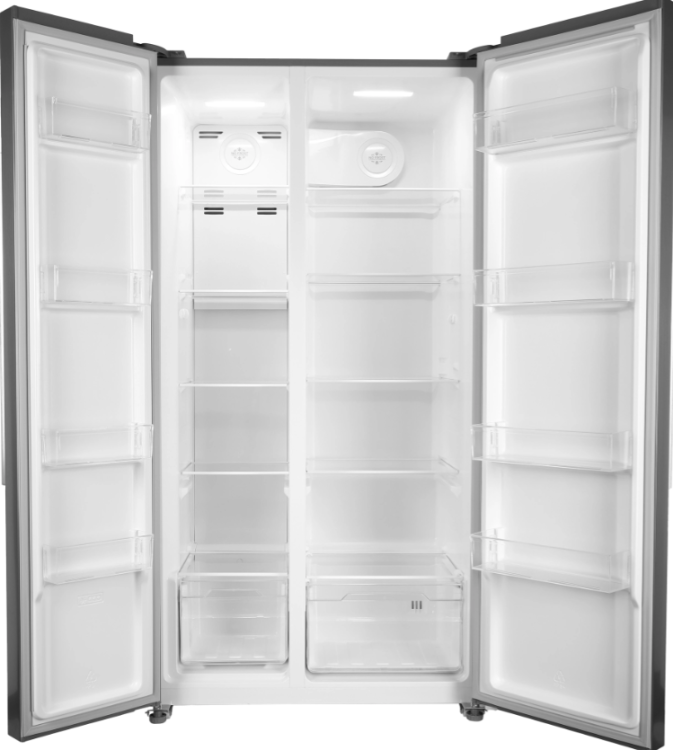 Hyundai CS55025F нерж сталь холодильник Side by Side