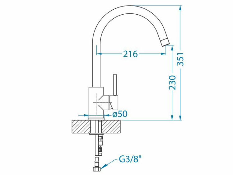 Alveus ELZA G04M смеситель