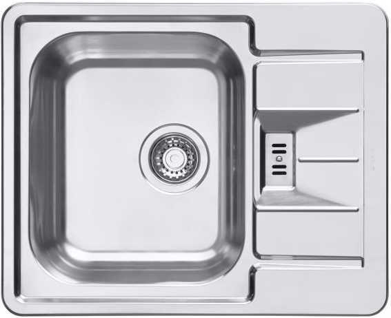 Alveus LINE MAXIM 60 SAT-90 610X500 LUX кухонная мойка