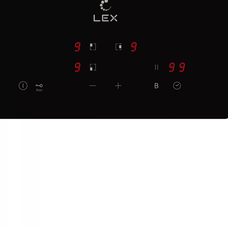 Lex EVI 430A BL индукционная варочная панель