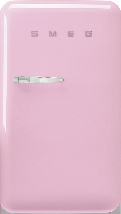 Smeg FAB10RPK6 отдельностоящий однодверный холодильник