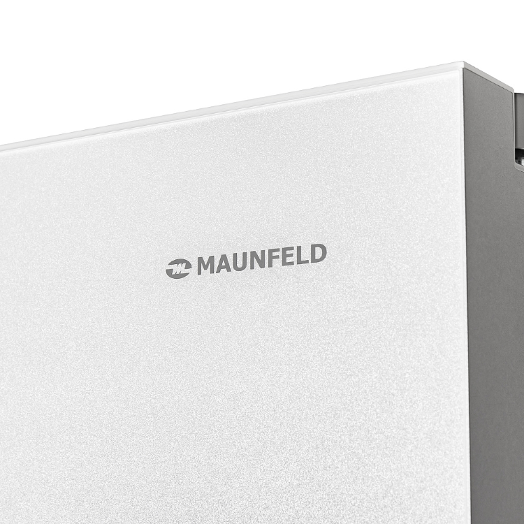 Maunfeld MFF177NFW отделностоящий холодильник с морозильником Side by Side