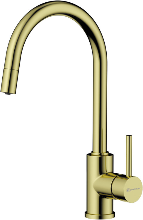 Omoikiri Shinagawa 2 Plus-LG латунь/светлое золото смеситель