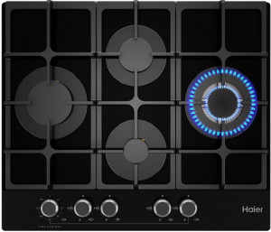 Haier HHX-G64CWMB газовая варочная панель