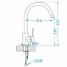 Alveus ELZA G05M смеситель