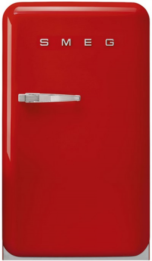 Smeg FAB10RRD5 отдельностоящий однодверный холодильник красный