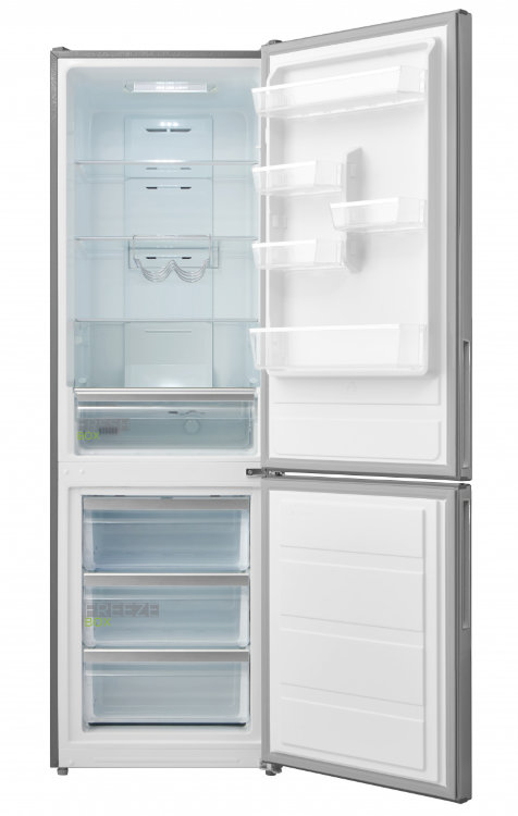 Midea MRB519SFNX отдельностоящий холодильник с морзильником