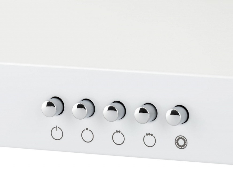 Krona steel ERMINA 500 white PB вытяжка кухонная