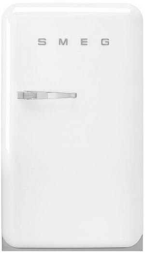 Smeg FAB10RWH5 отдельностоящий однодверный холодильник белый
