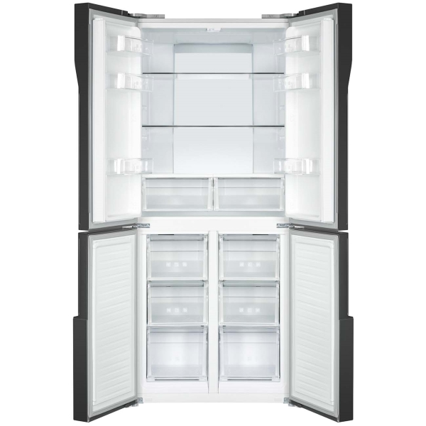 Maunfeld MFF181NFSB отдельностоящий холодильник с морозильником