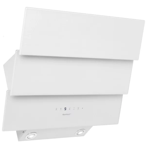 Rainford RCH-3634 white glass вытяжка наклонная