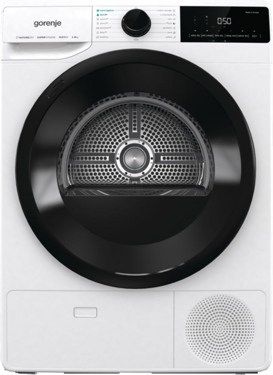 Gorenje DNA82 конденсационная сушильная машина с тепловым насосом